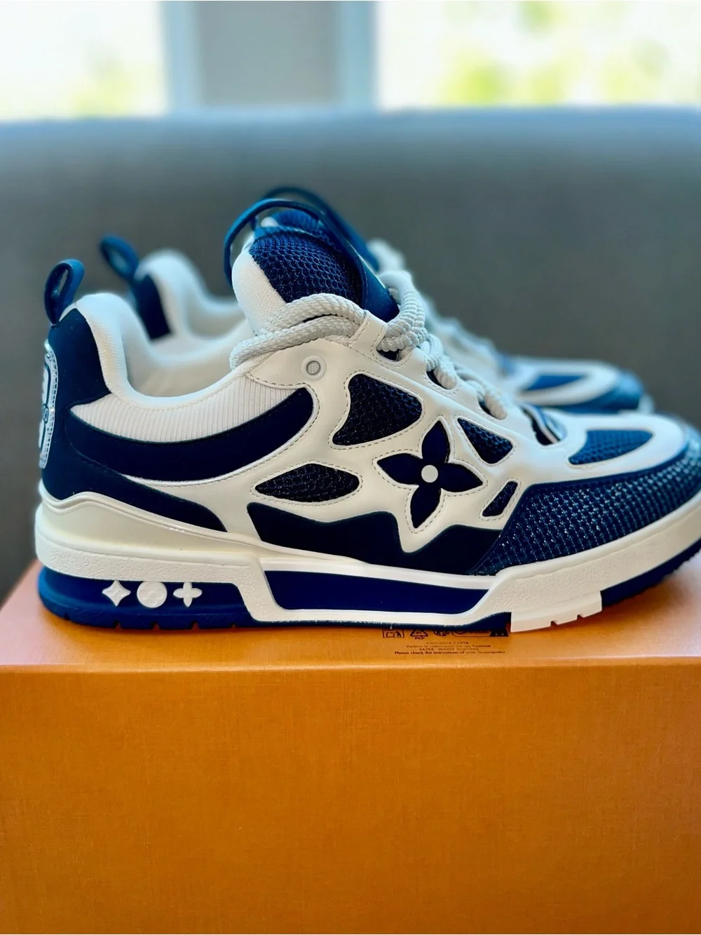 LV Designer Skate Sneaker - 1ACF1X… LV sz8 and fits US 9.5/10